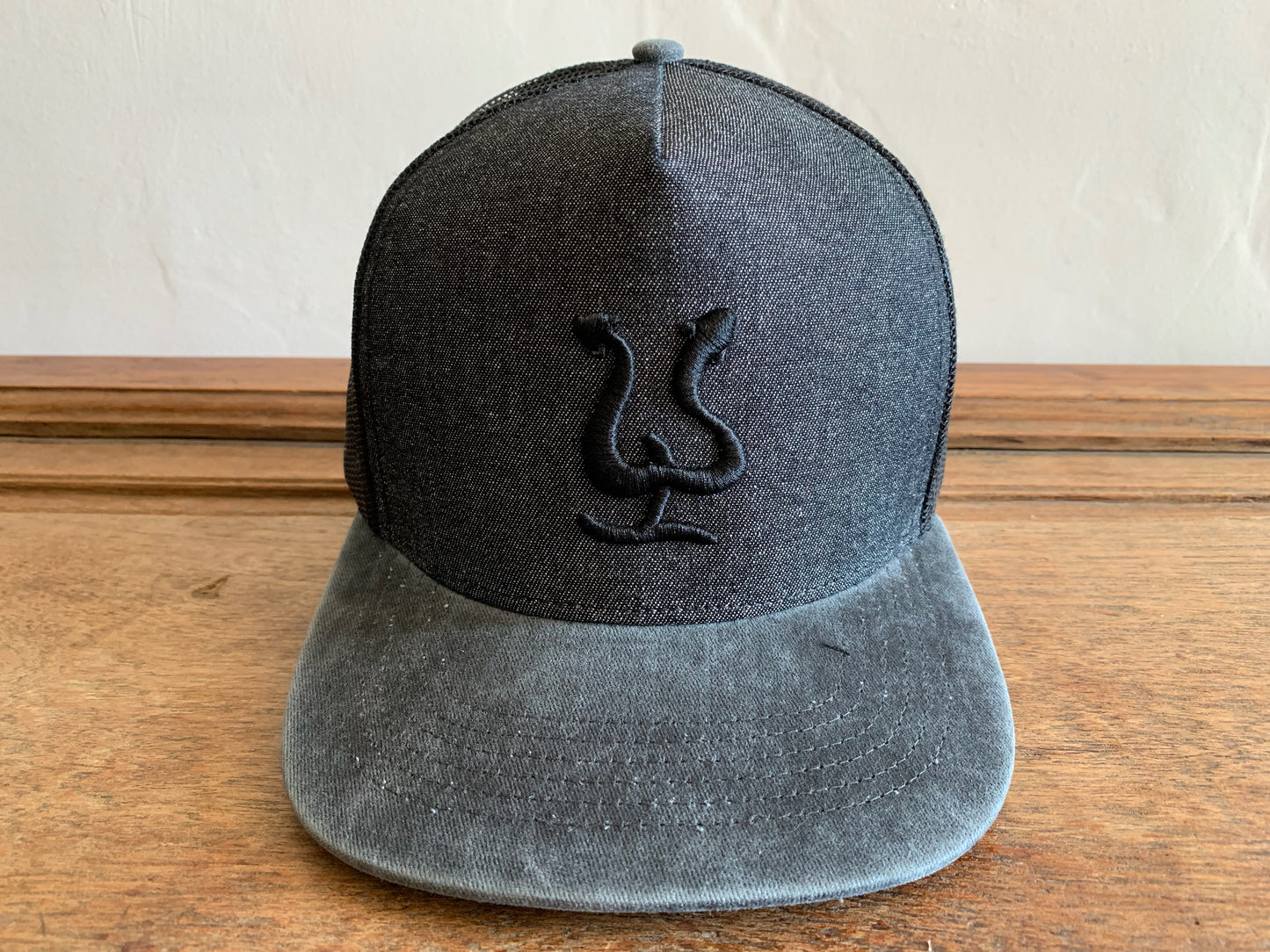 Pepe Aguilar Trucker Cap - Denim with Logo