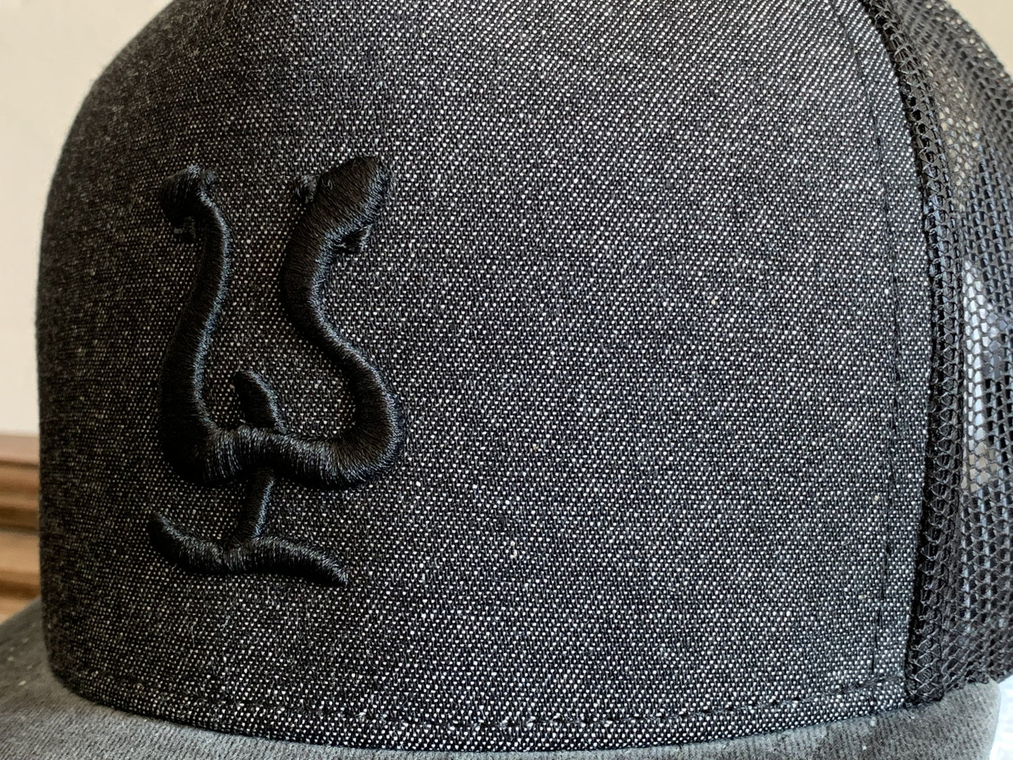 Pepe Aguilar Trucker Cap - Denim with Logo