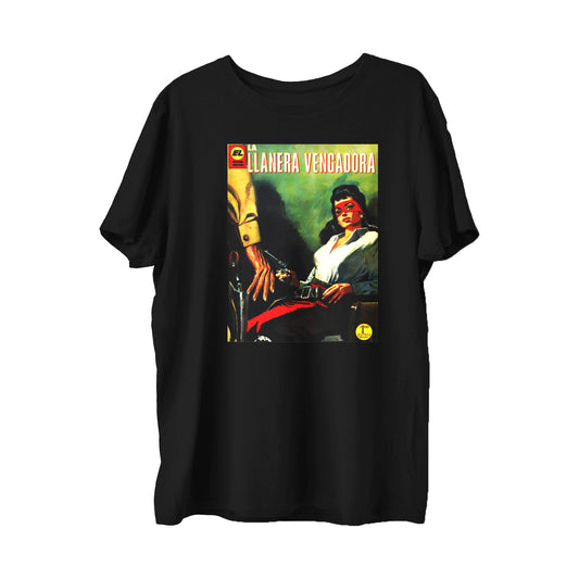 Playera Mujer Flor Llanera Vengadora