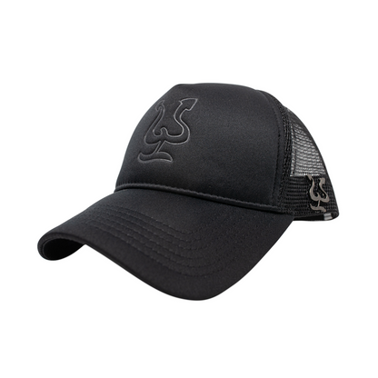 Pepe Aguilar Trucker Cap - Black with Brooch