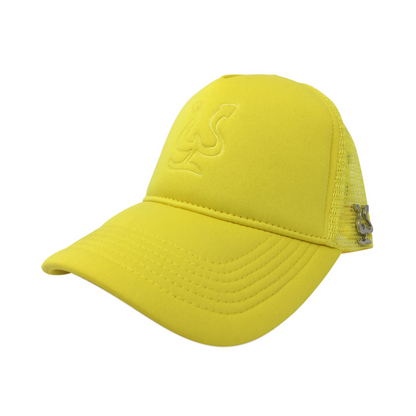 Pepe Aguilar Trucker Cap - Yellow with Brooch