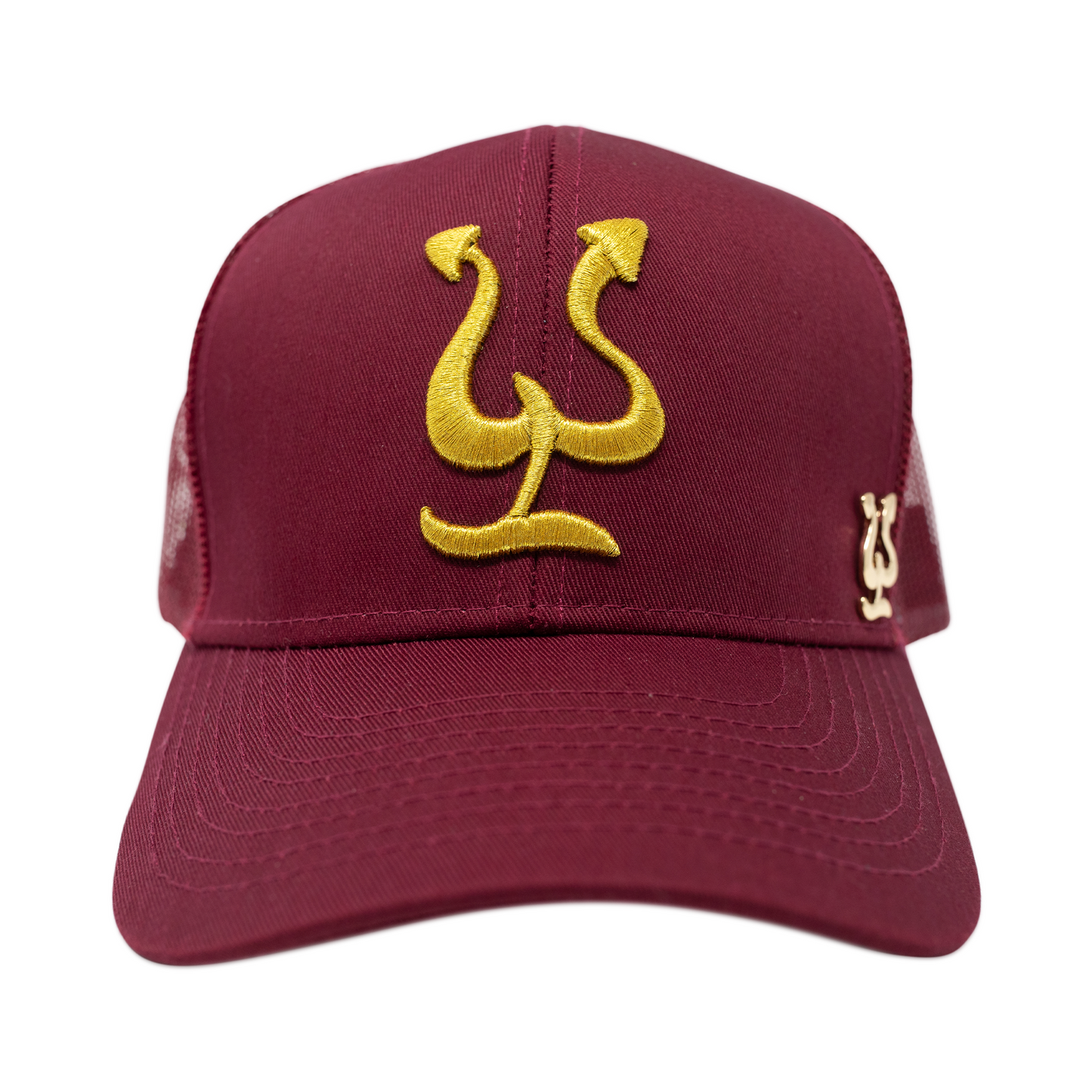 Pepe Aguilar Gorra de Troquero - Colección de Oro - Rojo