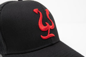 Pepe Aguilar Hat - Black with Red Logo
