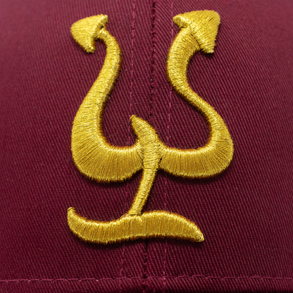 Pepe Aguilar Gorra de Troquero - Colección de Oro - Rojo