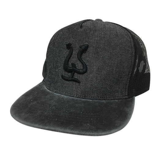 Pepe Aguilar Gorra de Troquero - Mezclilla con Logo