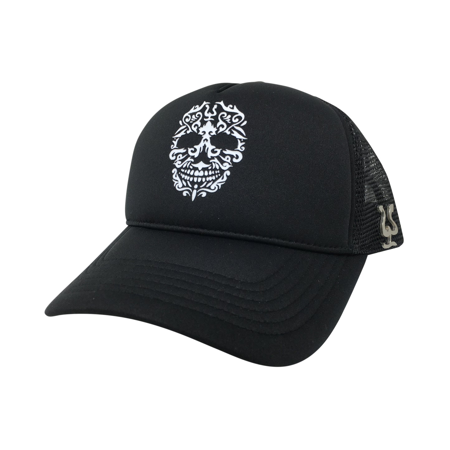 Pepe Aguilar - Calavera "Mexicano Hasta Los Huesos" Gorra de Troquero Premium