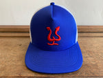 Pepe Aguilar Hat - USA Edition: White & Blue with Red Logo