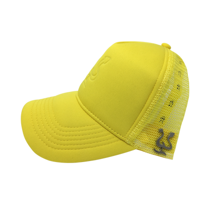 Pepe Aguilar Trucker Cap - Yellow with Brooch